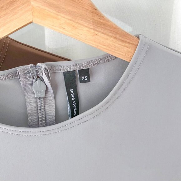 Ssense Entire Studios Sleeveless Maxi Dress XS/S Grey - Picture 9 of 12